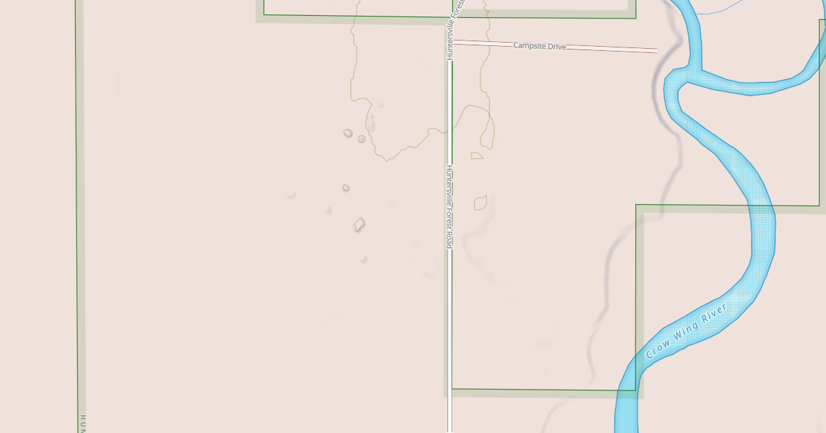 Map preview of Huntersville Trail