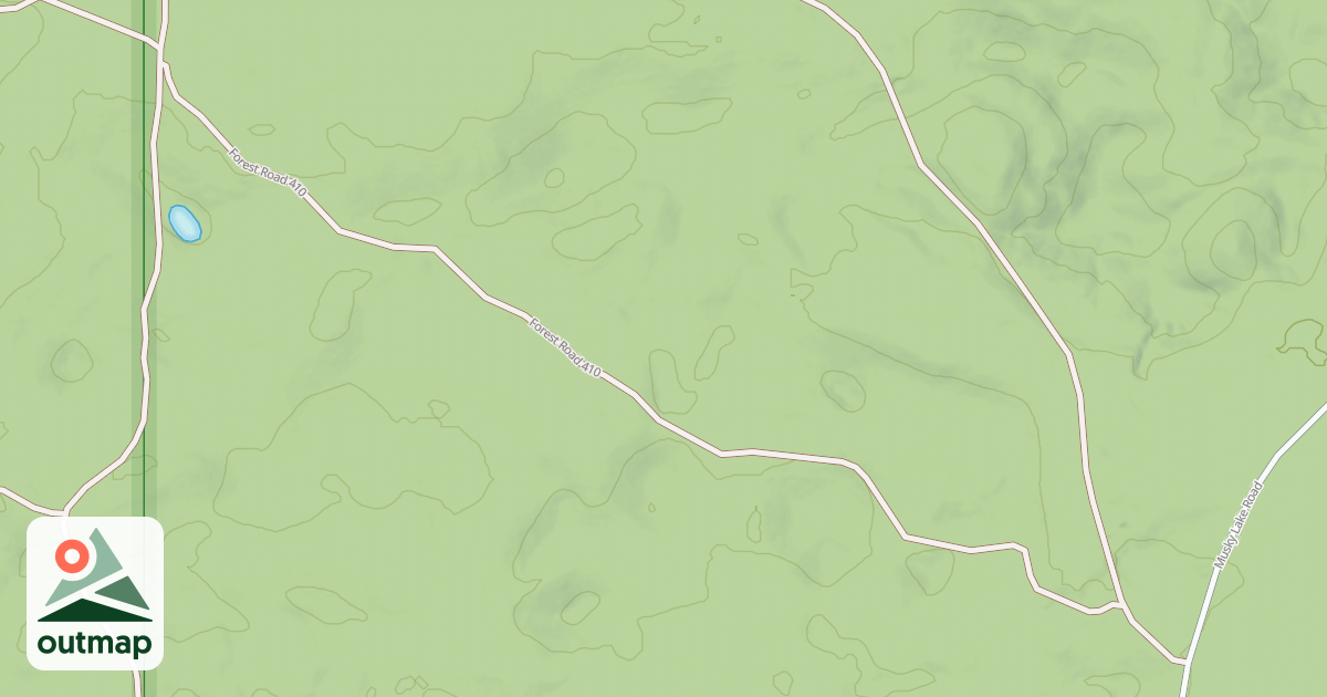 Map of FR 410