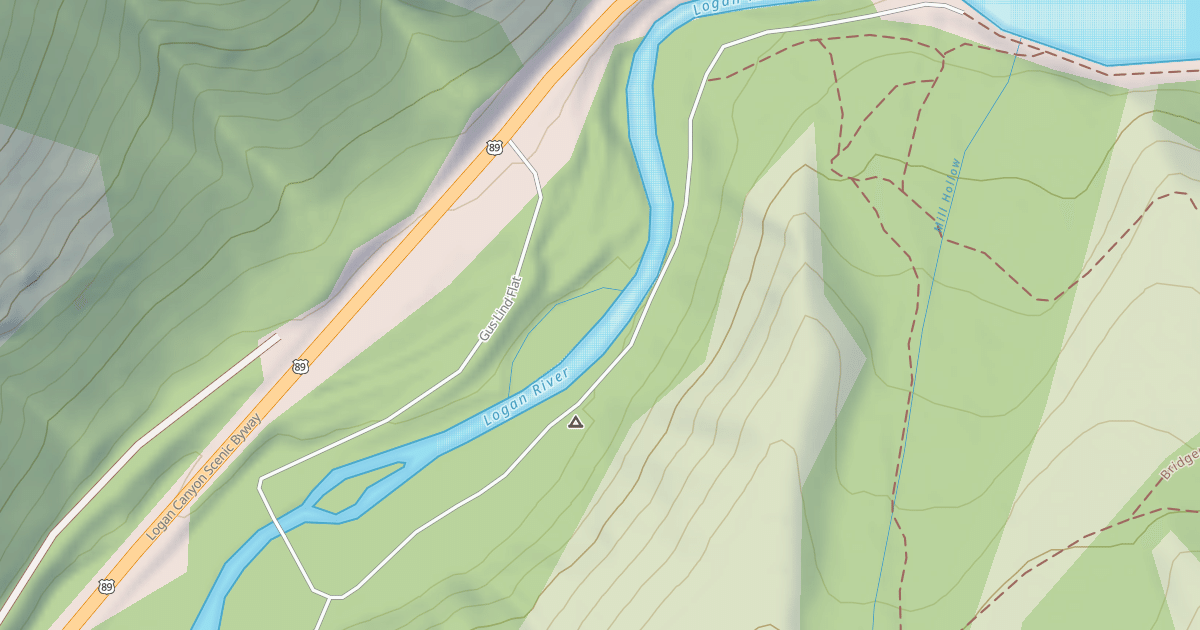 Map preview of GUS LIND FLAT