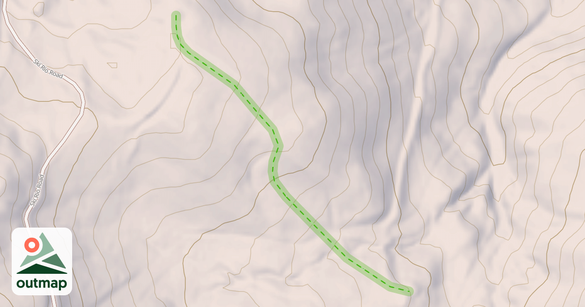 Map of Aspen Run