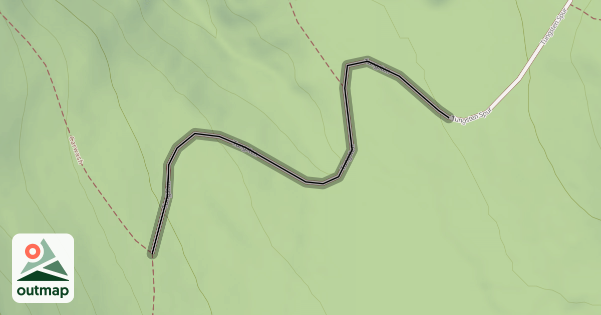 Map of Tungsten