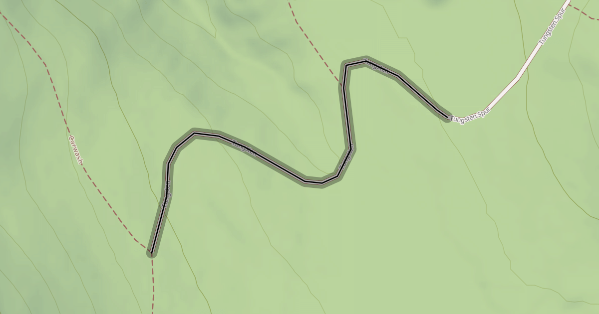 Map preview of Tungsten