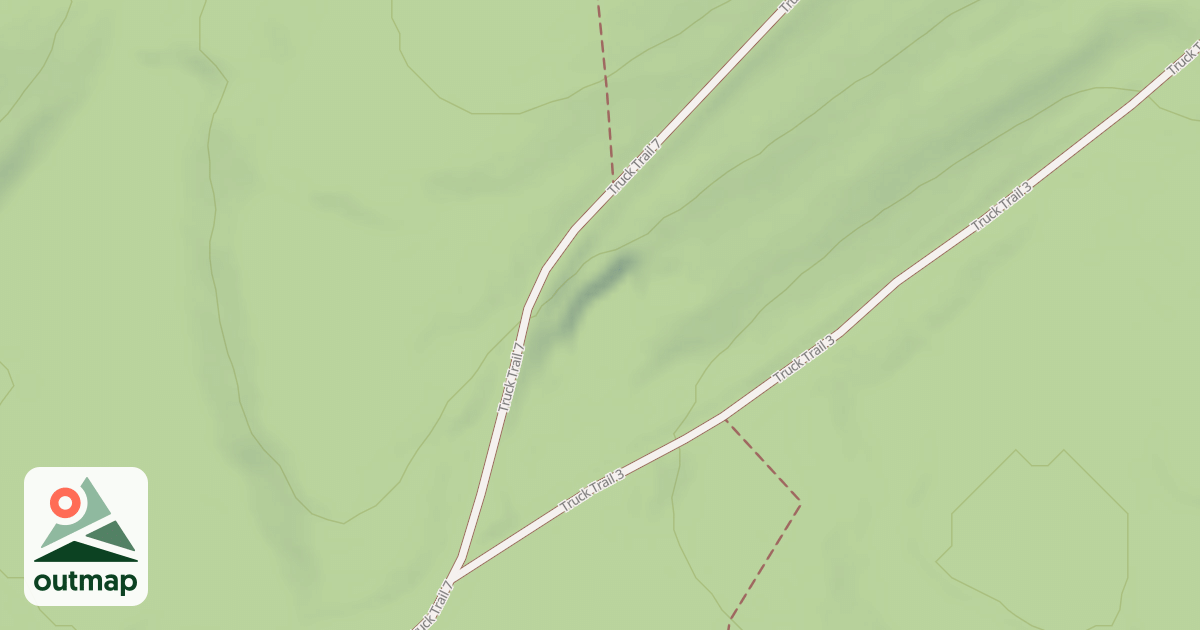 Map of Truck Trail 7
