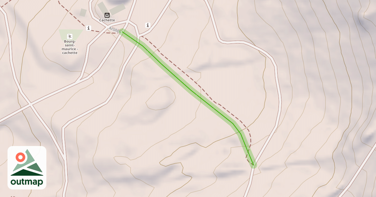 Map of Clapet
