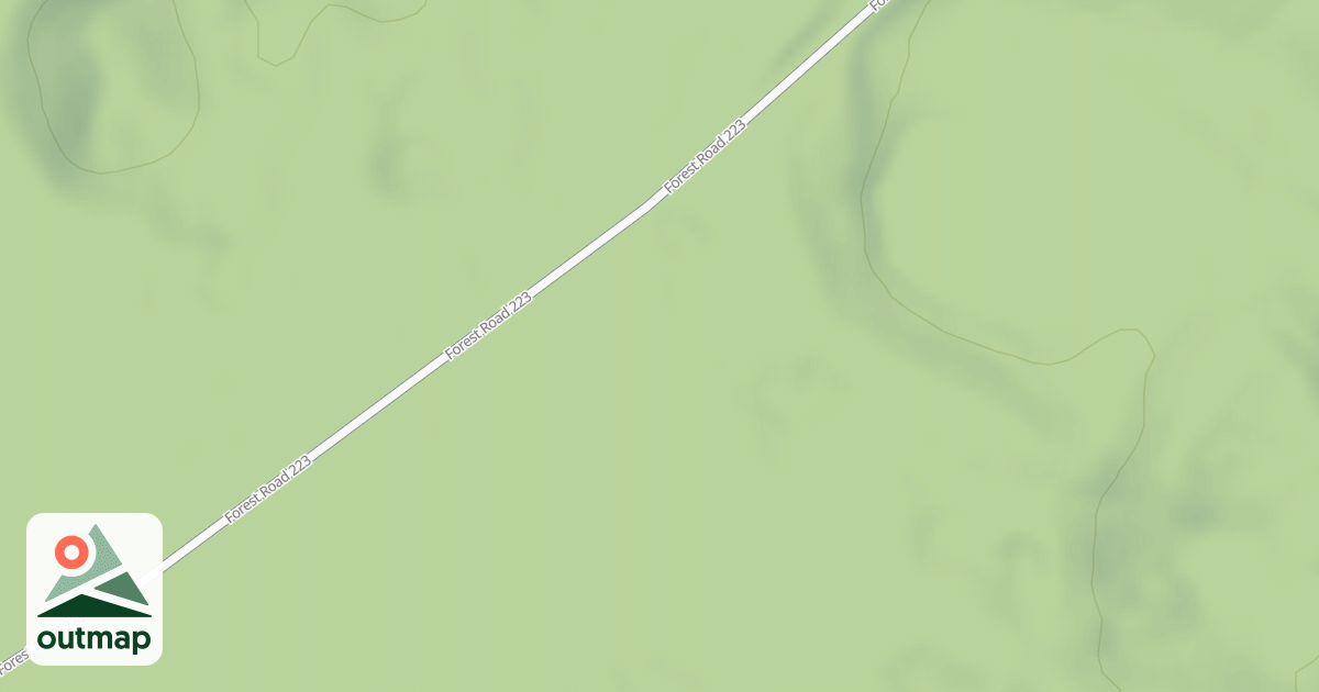 Map of FR 223D