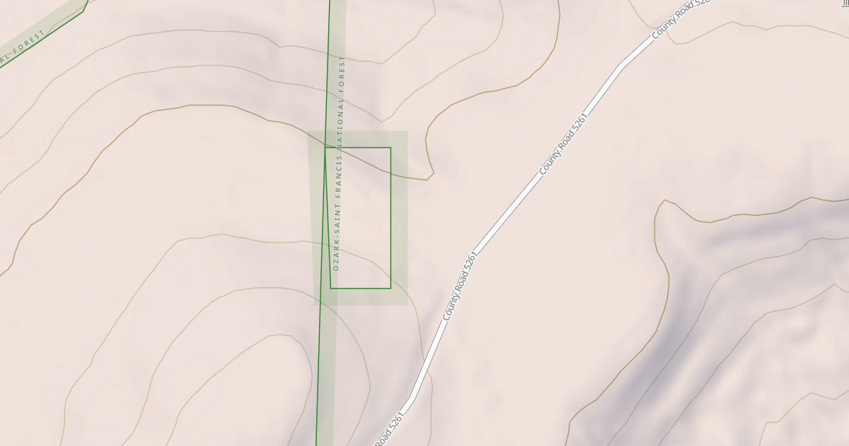 Map preview of USFS Motor Vehicle Use Map Roads {5FAAB834-11DB-495A-B975-911CD0F2D12C}
