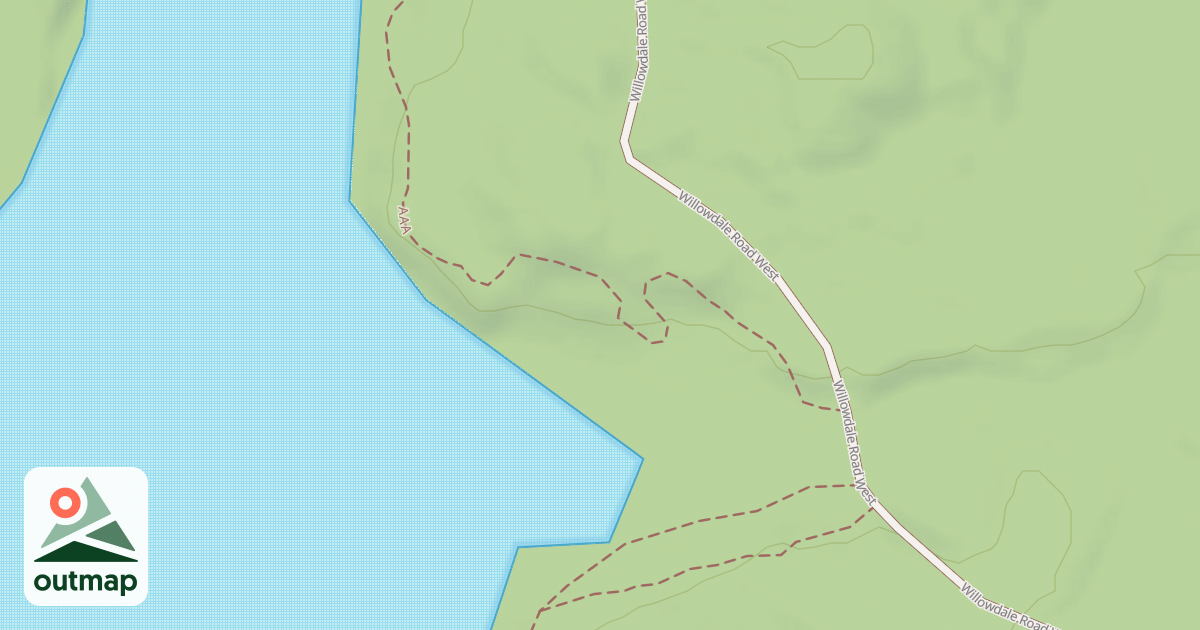 Map of Bay Circuit Trail