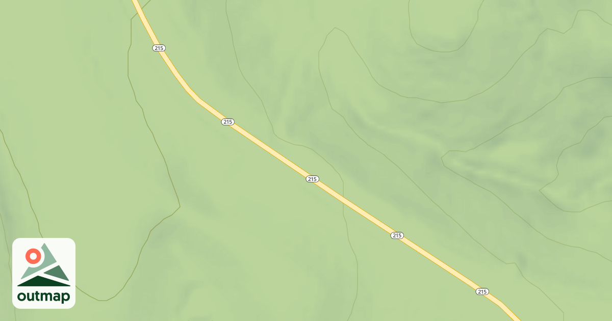 Map of USFS Motor Vehicle Use Map Roads {B8CE3486-7ABF-497E-8A61-D0F3703B3041}