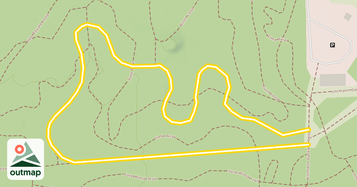 Map of Oak Loop