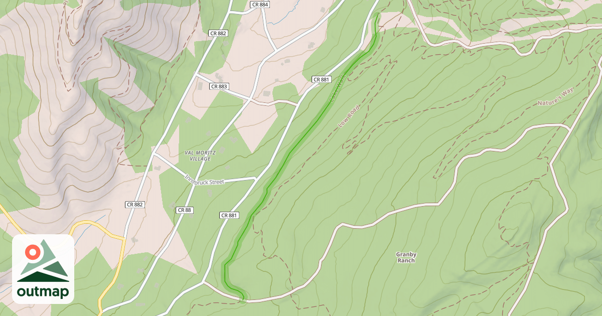Map of Cake Walk