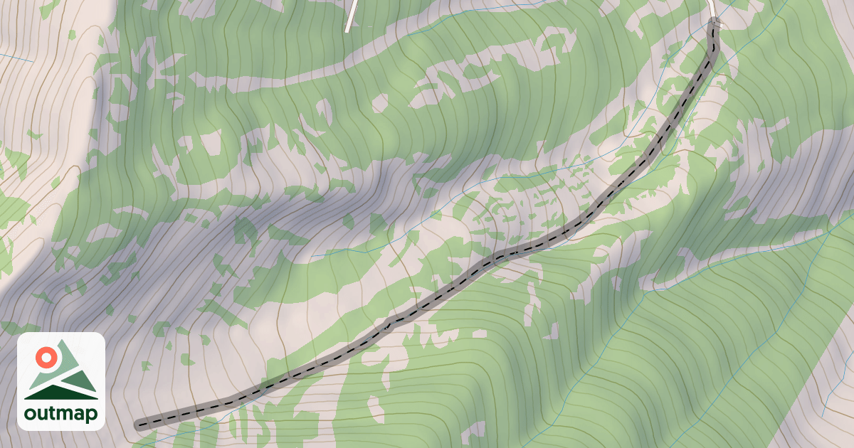Map of South Fork