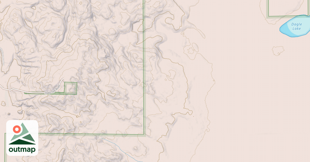 Map of Hill City Trail