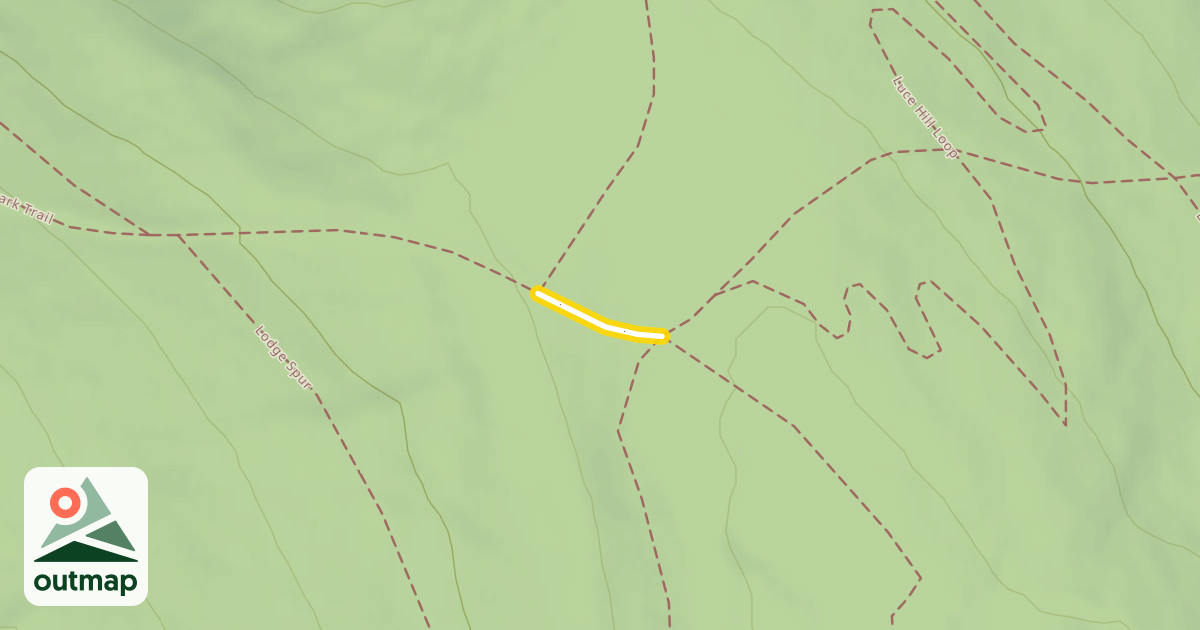 Map of Telemark Trail