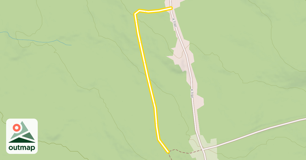 Map of A East Trail