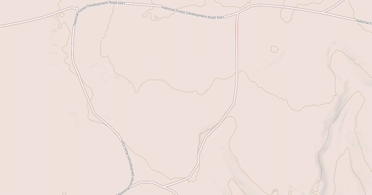 Map preview of USFS National Forest System Roads {20352234-170F-4C4C-AEEC-0CD1B51293DE}