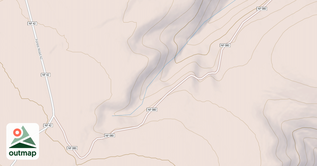 Map of MARTIN RIDGE