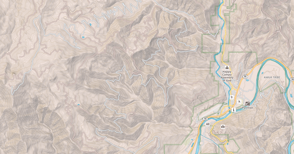 Map preview of BENJAMIN CREEK
