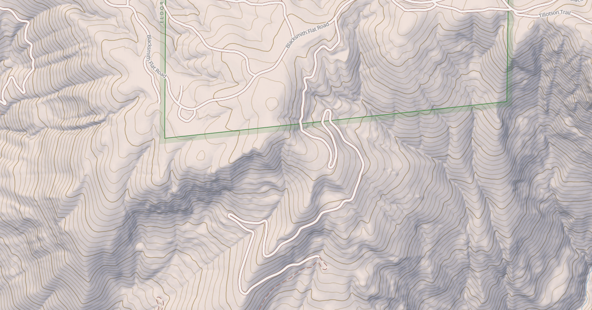 Map preview of BUCKEYE FLAT 4WD