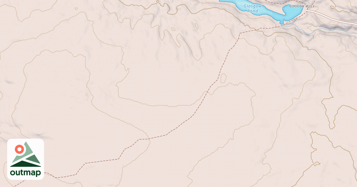 Map of East Road Trail