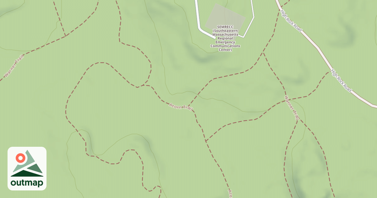 Map of Acorn Trail