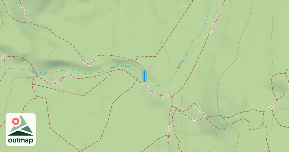 Map of Bridle Trail