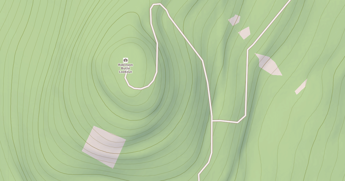 Map preview of ROBINSON BUTTE LOOKOUT