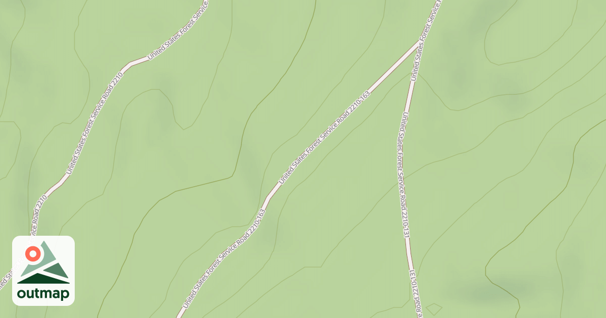 Map of USFS Motor Vehicle Use Map Roads {F5F5FA3A-F640-4887-B7F8-255E38C5D989}