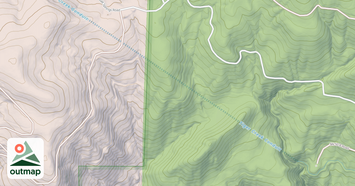 Map of SUMMIT CAMP BYPASS