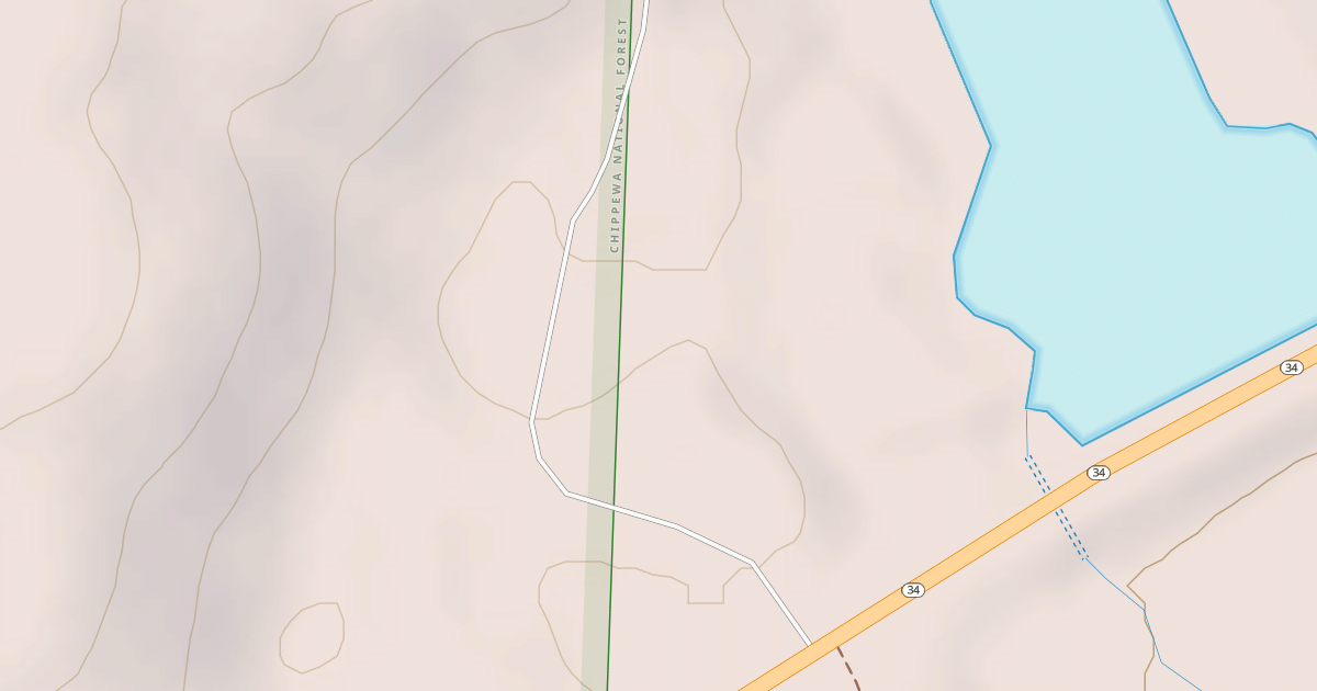 Map preview of MN 34 SPUR 2628