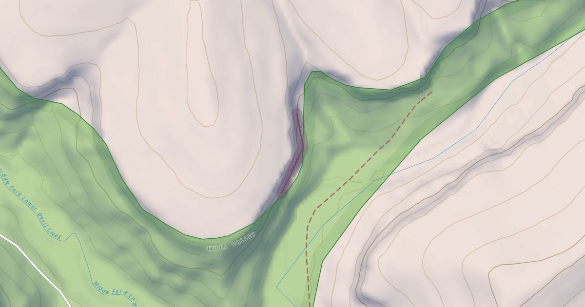 Map preview of Washboard Wall