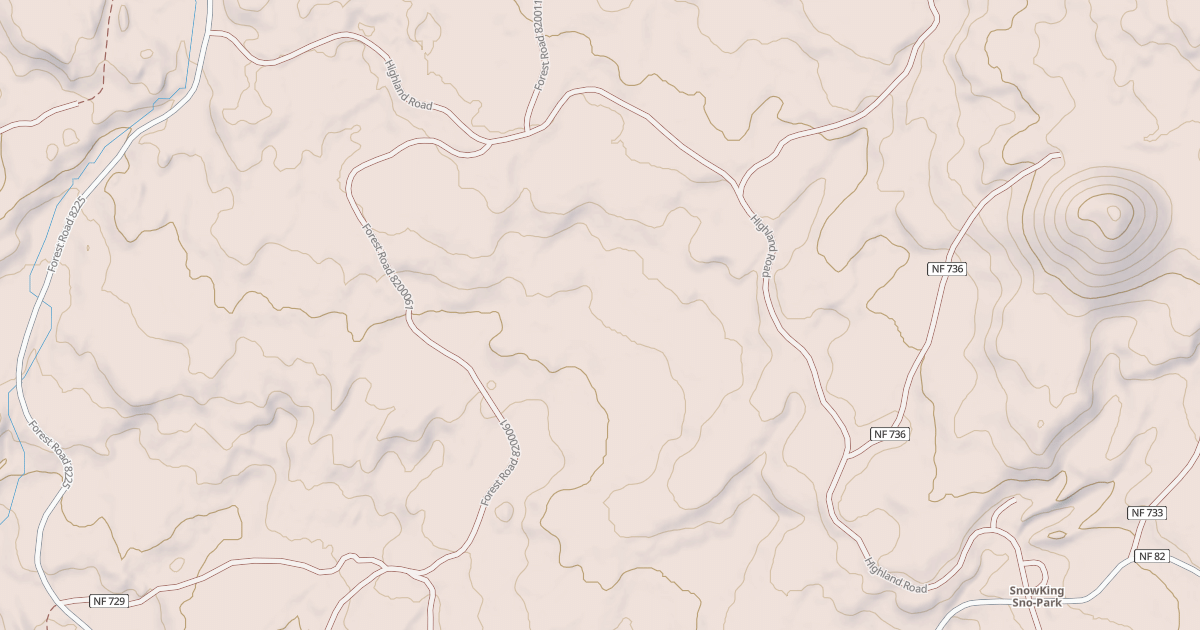 Map preview of HIGHLAND N74
