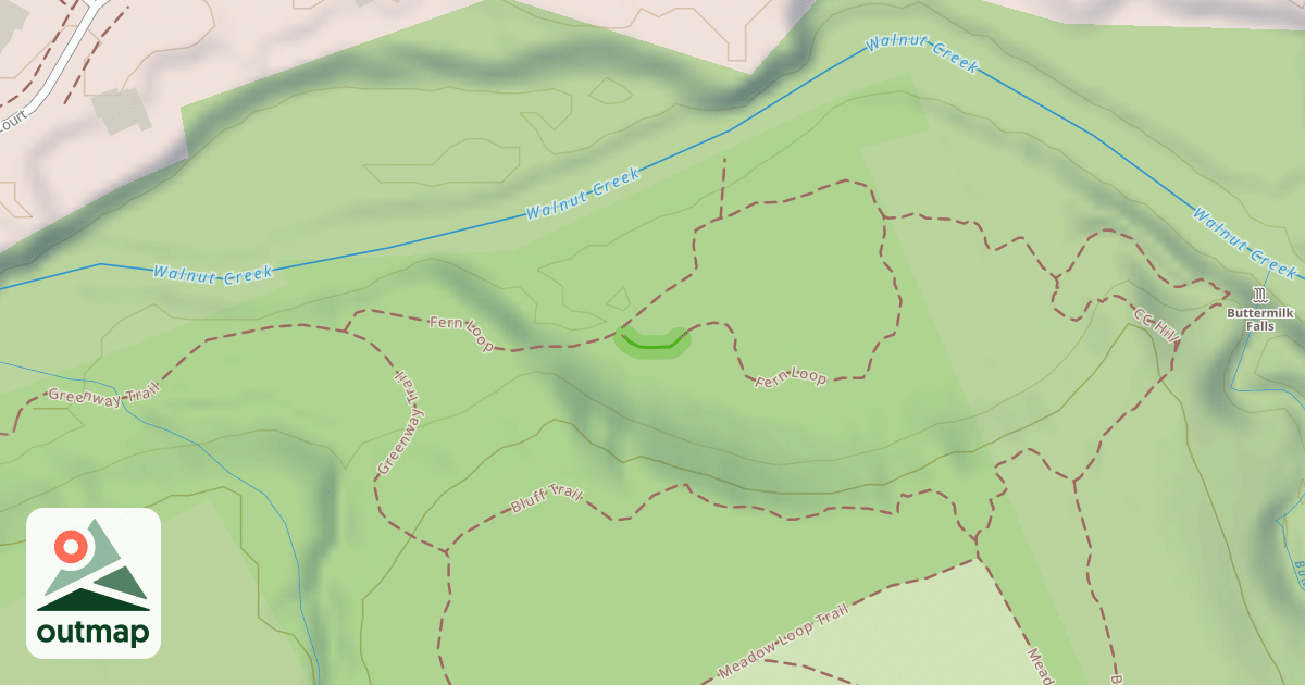Map of Fern Loop