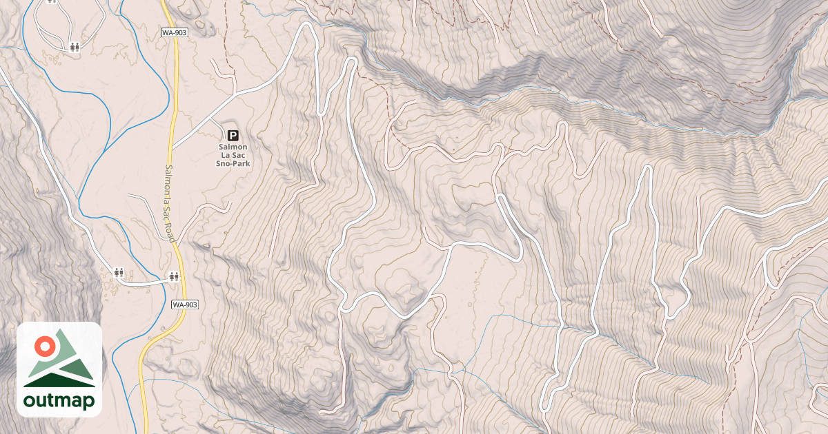 Map of LITTLE SALMON LA SAC