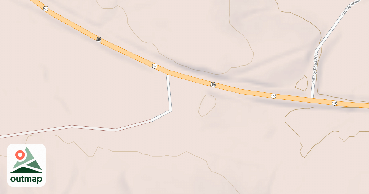 Map of CHOCTAW OFFICE/VIC