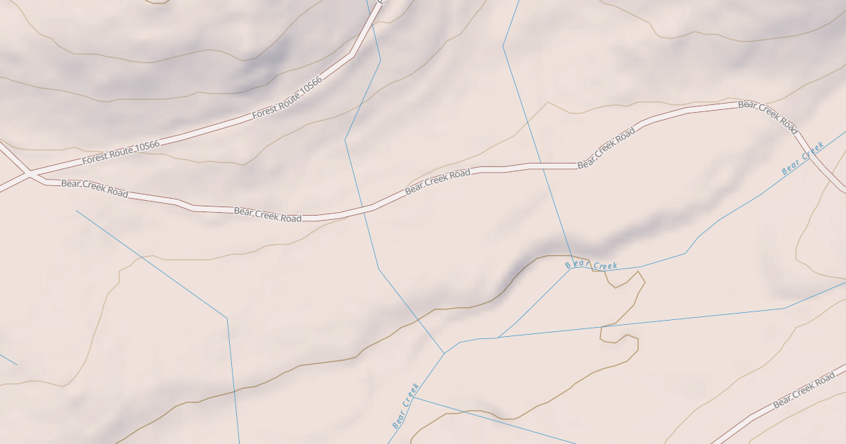 Map preview of BEAR CRK RD T2