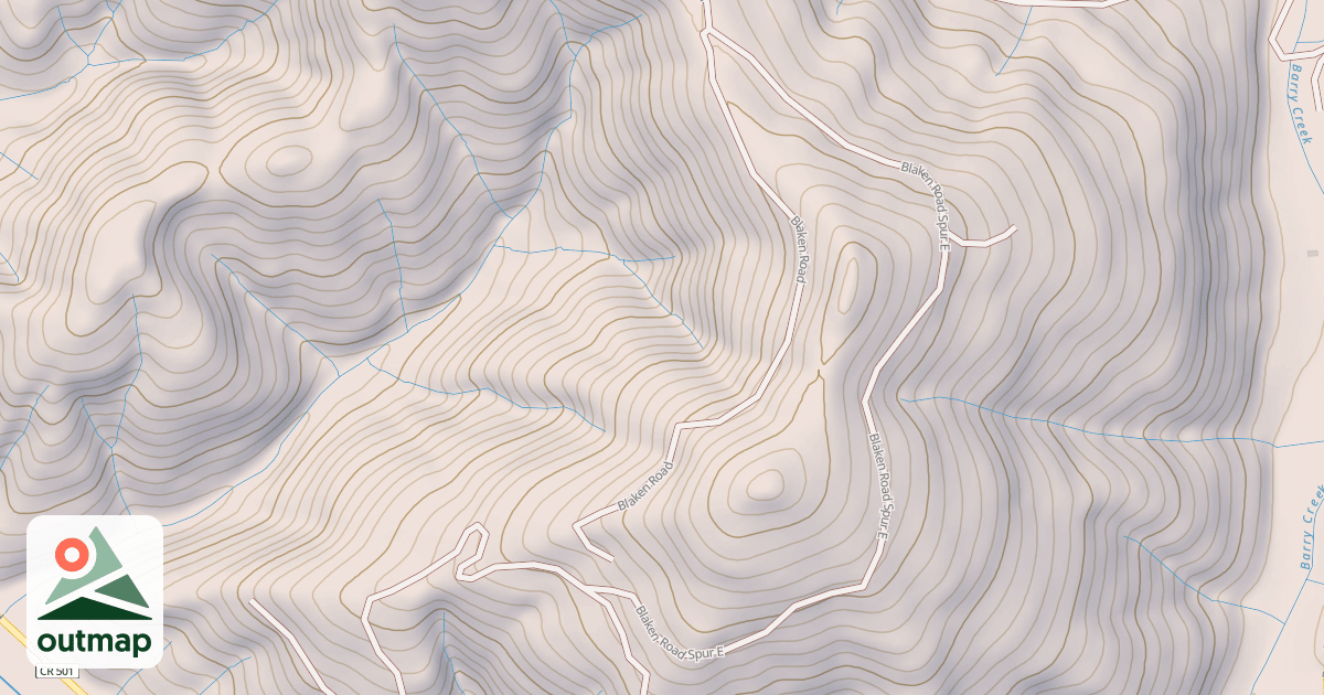 Map of BLAKEN
