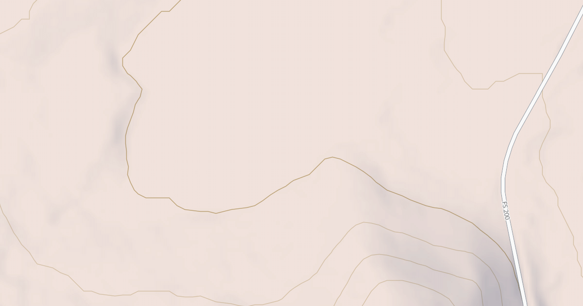 Map preview of USFS National Forest System Roads {284630FF-D116-4466-AA56-C3C9669B6BAB}