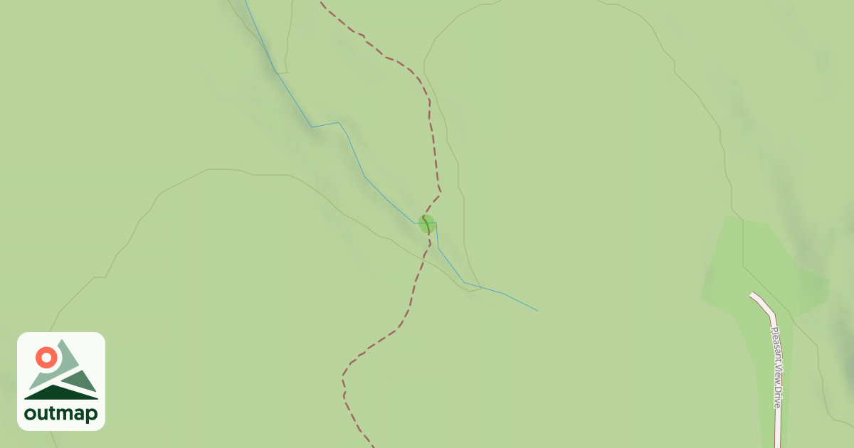 Map of Fred J. Cusimano Westside Overland Trail