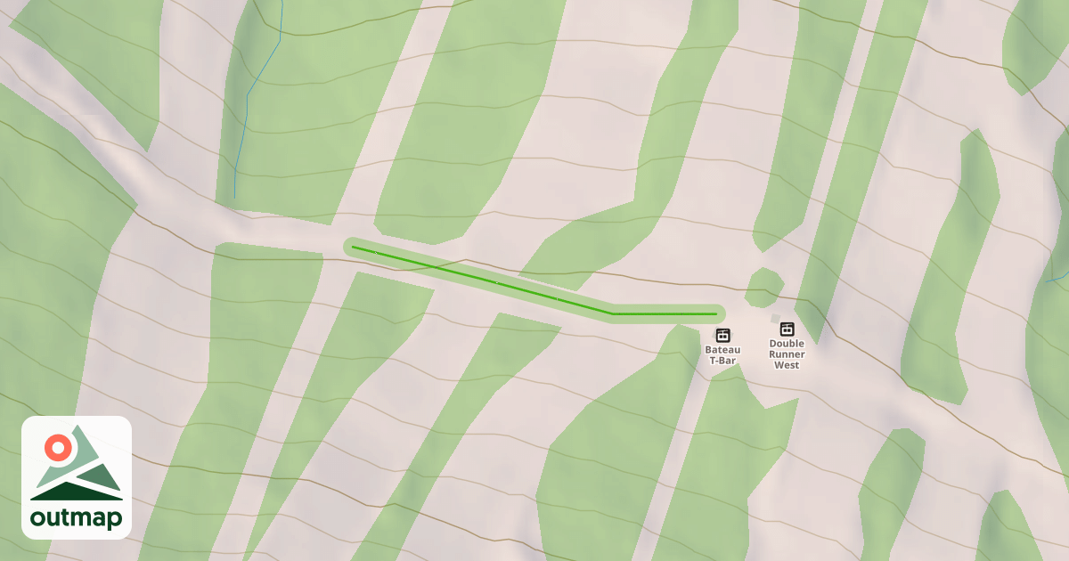 Map of Tote Road Crosscut