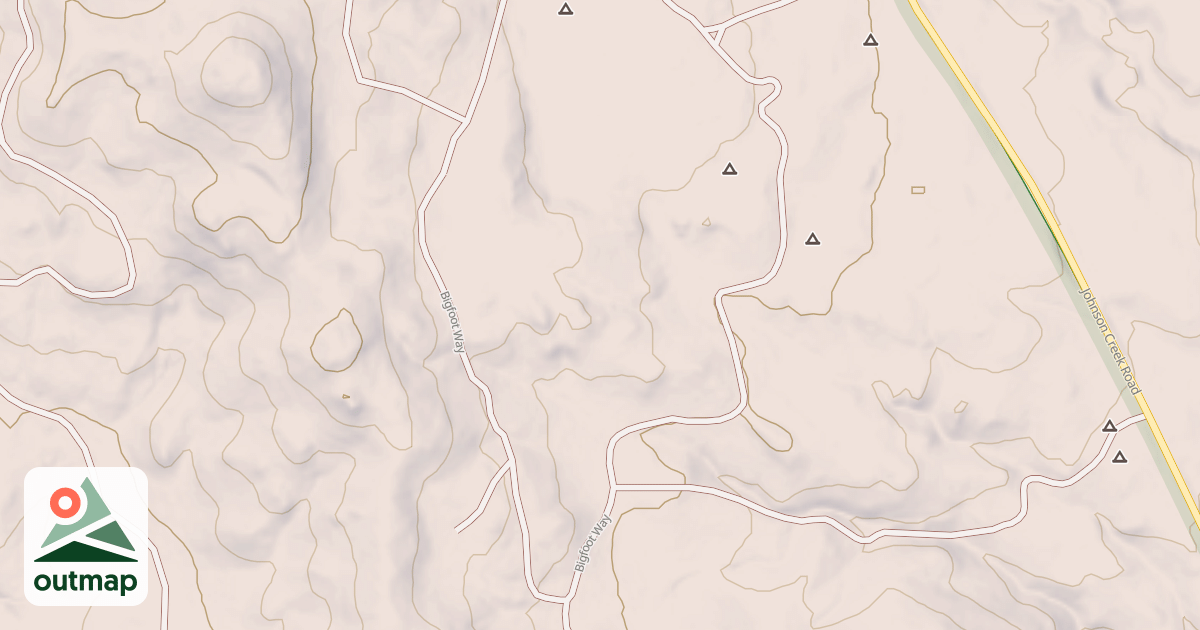 Map of BIGFOOT WAY /  ANASAZI TRAIL