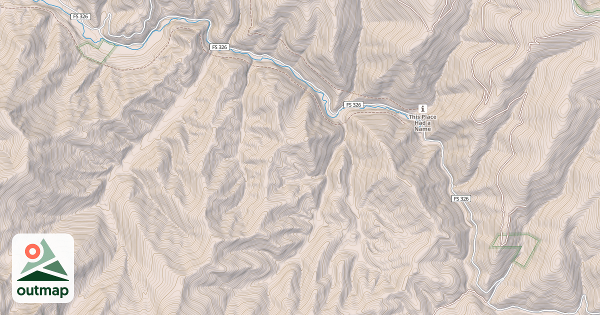 Map of LOOP CREEK