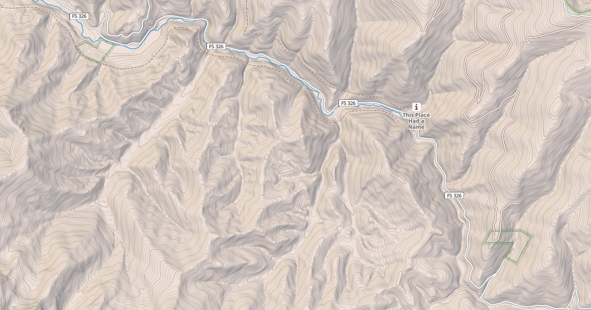 Map preview of LOOP CREEK
