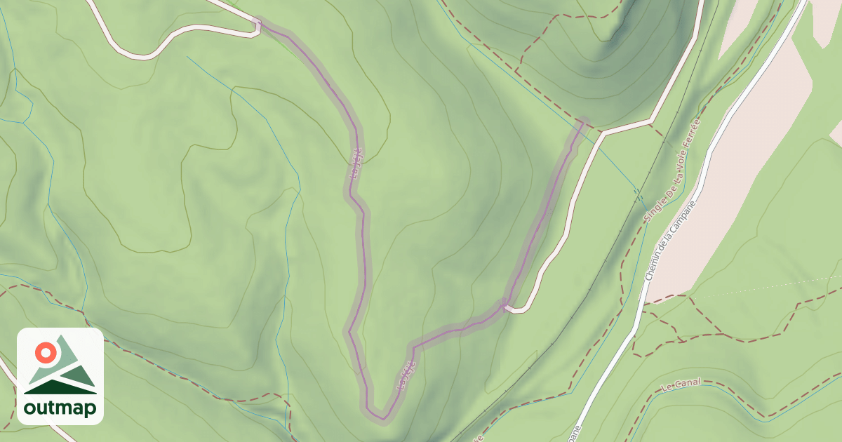 Map of La Jéjé