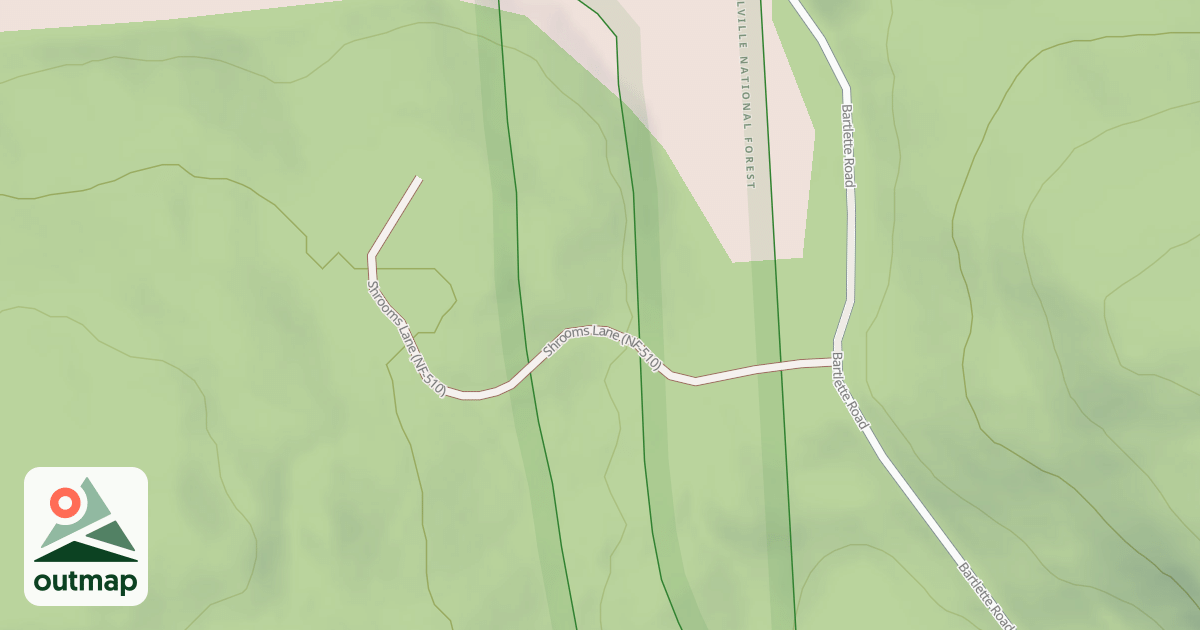 Map of USFS Motor Vehicle Use Map Roads {9225D6AC-E22E-49CE-BE31-500E09AEE32F}