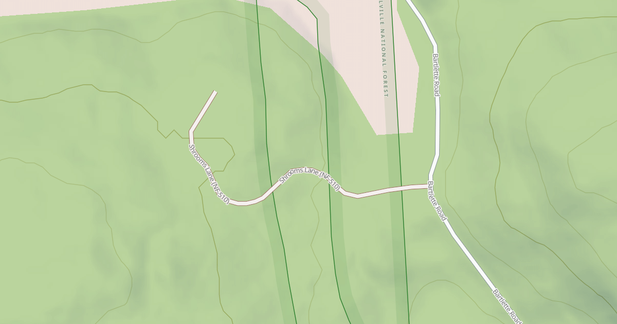 Map preview of USFS Motor Vehicle Use Map Roads {9225D6AC-E22E-49CE-BE31-500E09AEE32F}