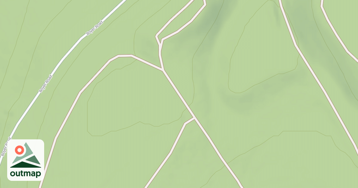 Map of Whiskey Springs Trails