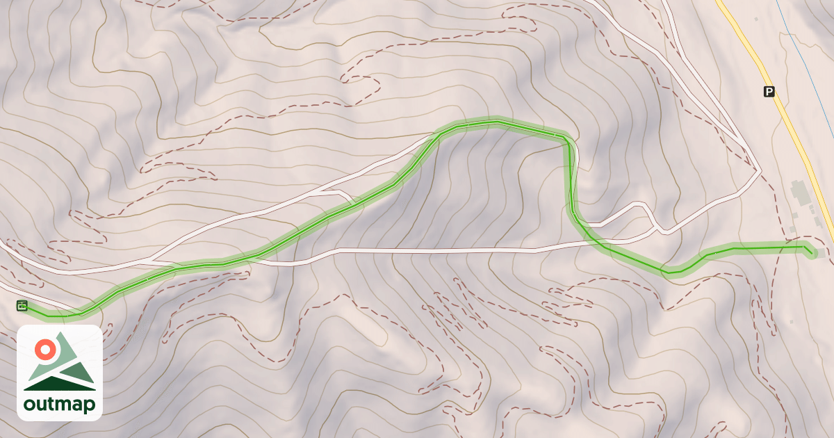 Map of North Ridge
