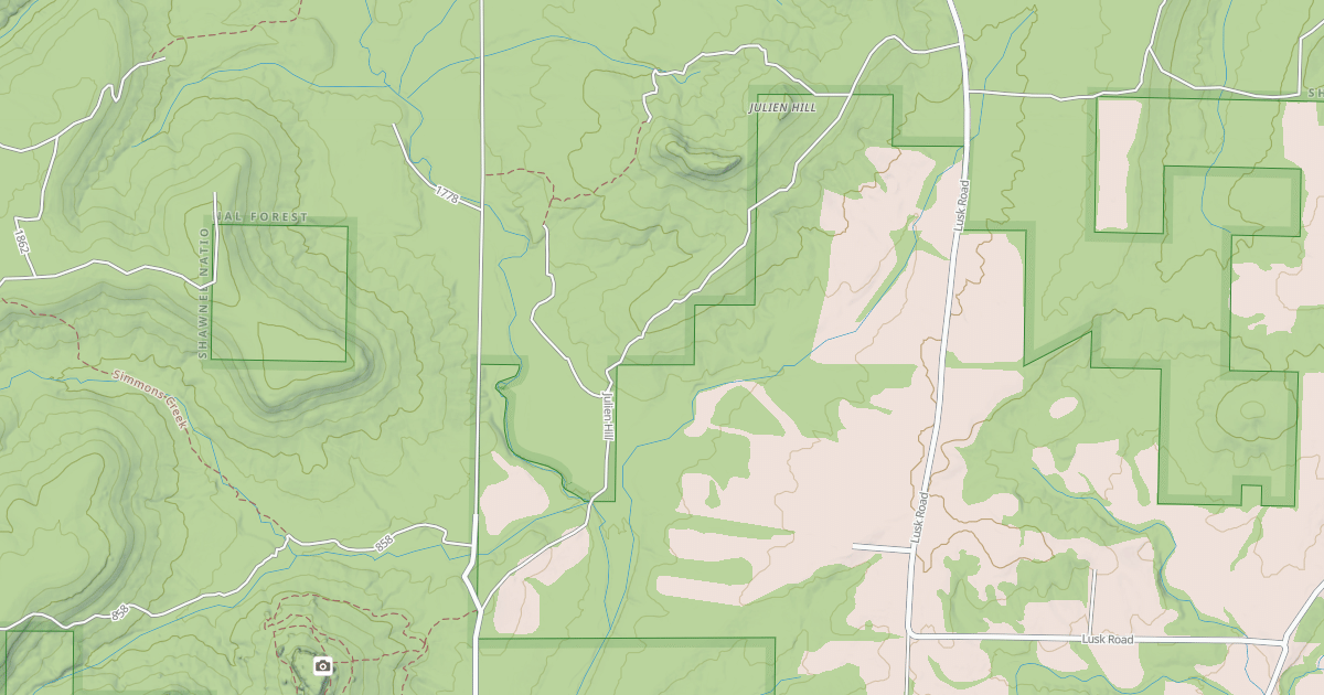 Map preview of JULIEN HILL