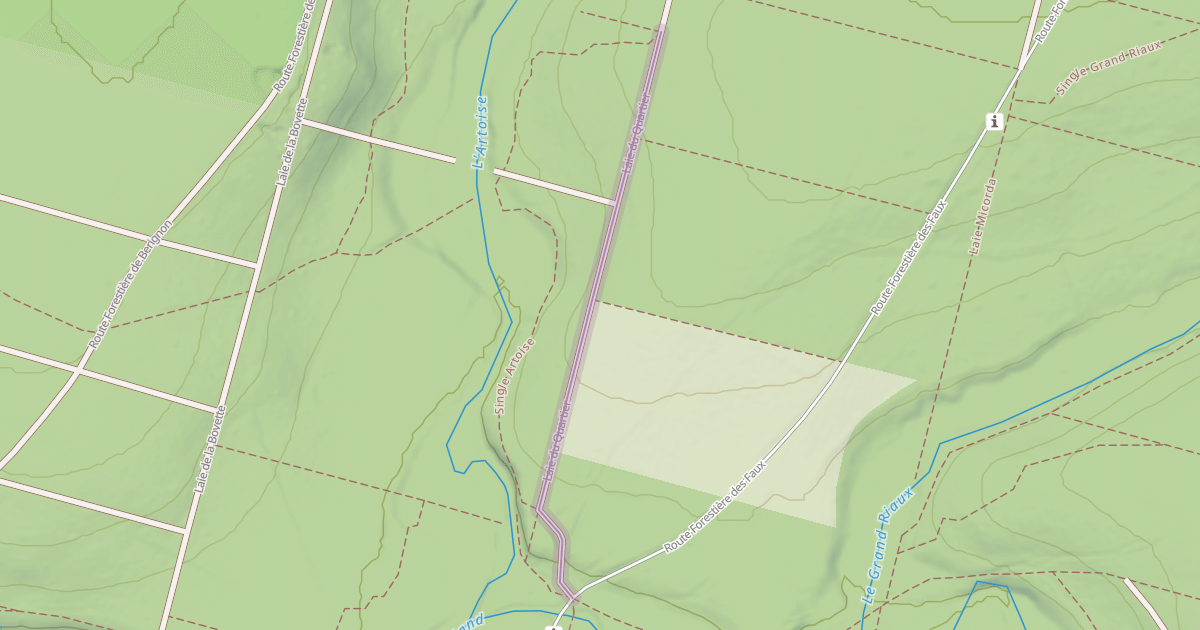 Map preview of Laie du Quartier