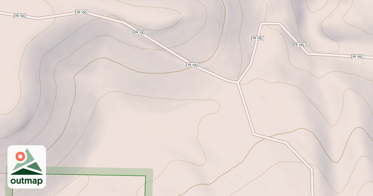 Map of USFS Motor Vehicle Use Map Roads {1FA24187-C6CA-45EB-A2C9-BE3AF3F0B92C}